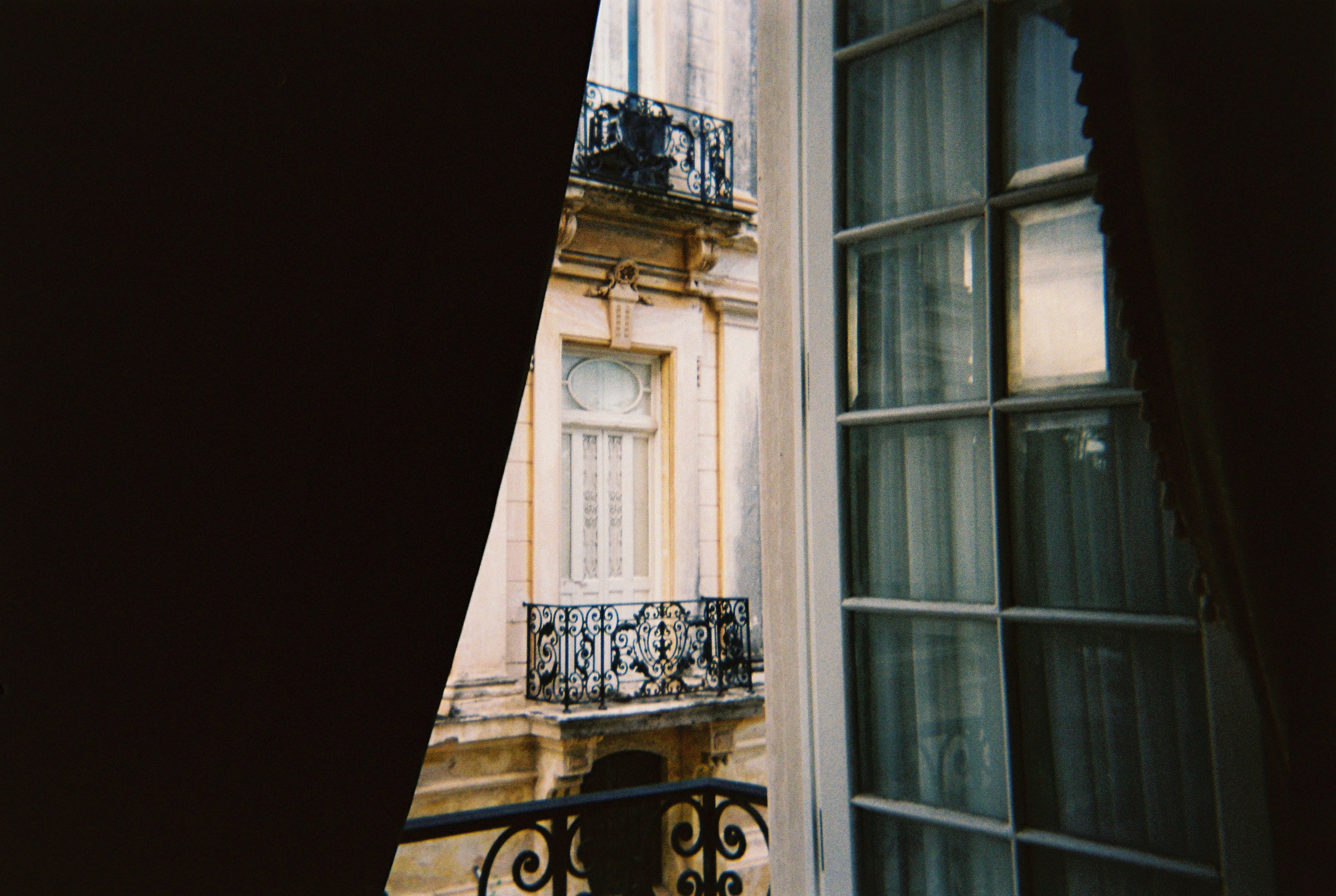 balcony from colonial mansion